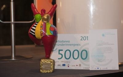 Wirtschaft ist weiblich: Maren Bock und Senator Martin Günthner zu Besuch bei belladonna Gründerinnenpreisträgerinnen