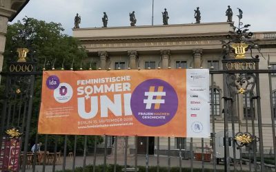 Online-Gang des Digitalen Deutschen Frauenarchivs & Feministische Sommeruni 2018